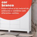 Ver imagem 5 de Guarda-Roupa Casal 4 Portas Touch Móveis Cádis Branco