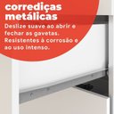Ver imagem 7 de Guarda-Roupa Casal 4 Portas Touch Móveis Cádis Branco