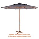 Ver imagem 7 de Base Ombrelone Central Prime/ Leblon Madeira 90x90 Cm - 43814
