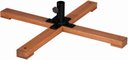 Ver imagem 1 de Base Ombrelone Central Prime/ Leblon Madeira 90x90 Cm - 43814