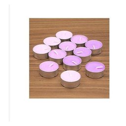 Velas perfumadas aromatizada rechaud com 9 unidades - lavanda - 2