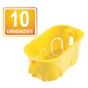 Ver imagem 1 de Caixa 2x4 Drywall (Gesso) Amarela Com 10un Tramontina - Unico