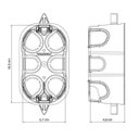 Ver imagem 4 de Caixa 2x4 Drywall (Gesso) Amarela Com 10un Tramontina - Unico