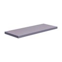 Ver imagem 2 de Prateleira 40 x 10cm Cinza Claro Suporte Invisível