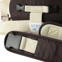 Ver imagem 3 de Bolsa Canguru Bethbear Bebê Alça Almofadada 18 mês Até 15kg - Marrom