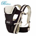 Ver imagem 5 de Bolsa Canguru Bethbear Bebê Alça Almofadada 18 mês Até 15kg - Marrom