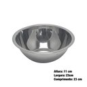 Ver imagem 2 de Conjunto Tigelas Bowl Saladeira 3 Peças Em Aço Inox