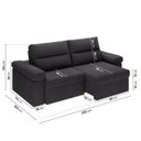 Ver imagem 3 de Sofá Retrátil e Reclinável 230cm Botero CabeCasa MadeiraOriginals