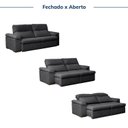 Ver imagem 4 de Sofá Retrátil e Reclinável 230cm Botero CabeCasa MadeiraOriginals