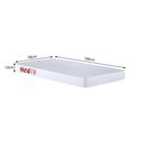 Ver imagem 2 de Cama Master Montessori Solteiro com Colchão 188x88 Montessori Branco