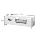 Ver imagem 4 de Cama Master Montessori Solteiro com Colchão 188x88 Montessori Branco