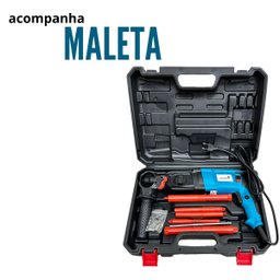 Martelete Rompedor Perfurador Furadeira Impacto 960w Profissional Maleta Importway Iwmr - 2