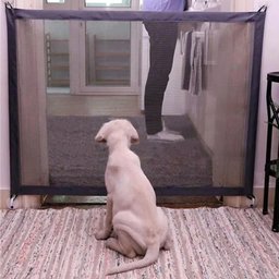 Tela Grade de Porta Cachorro Rede Pet Cães cão Crianças Parede Bebe Gato - 3