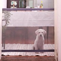 Tela Grade de Porta Cachorro Rede Pet Cães cão Crianças Parede Bebe Gato - 2
