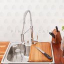 Ver imagem 2 de Cuba para Cozinha Gourmet Pia Aço Inox com Acessórios Nawa 50 Cm e Torneira Gourmet Envira Pingoo