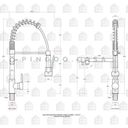 Ver imagem 7 de Cuba para cozinha gourmet pia dupla aço inox com acessórios e tábua de corte Ticunas e Torneira