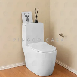 Vaso Sanitário Monobloco Amazonita Pingoo.Casa - Branco - 7