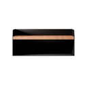 Ver imagem 3 de Mesa de Cabeceira Suspensa Preta em Aço Linha Home Padrão Morphi Design 45cm