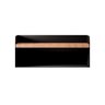 Mesa de Cabeceira Suspensa Preta em Aço Linha Home Padrão Morphi Design 45cm - 3