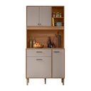 Ver imagem 1 de Armario de Cozinha Erva Doce 90 Cm 6 Portas e 1 Gaveta Ipe/fendy