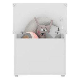 Baú Organizador Caixa de Brinquedos Multimóveis Branco - 6