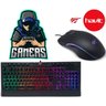 KIT TECLADO E MOUSE GAMER RGB HAVIT KB503CM ALTA PRECISÃO - 1