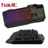 TECLADO GAMER ANTI-GHOSTING RGB SEMI MECANICO HAVIT KB488L - 1