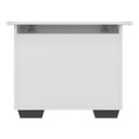 Ver imagem 6 de Baú Organizador Caixa de Brinquedos Pés Quadrados Multimóveis Branco/Preto