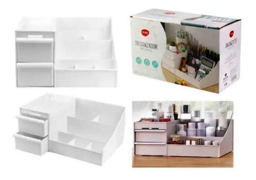 Organizador Prático Cosméticos Maquiagem Home Office Pincéis - 11