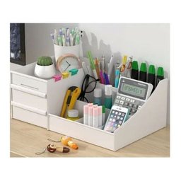 Organizador Prático Cosméticos Maquiagem Home Office Pincéis - 12