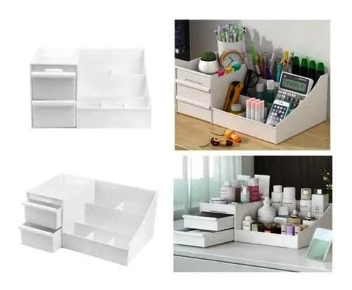 Organizador Prático Cosméticos Maquiagem Home Office Pincéis - 7