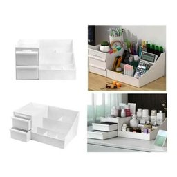 Organizador Prático Cosméticos Maquiagem Home Office Pincéis - 7