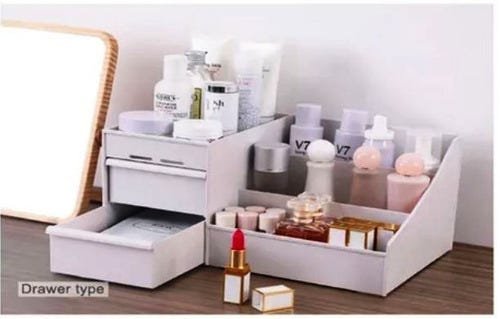 Organizador Prático Cosméticos Maquiagem Home Office Pincéis - 9