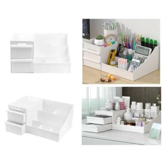 Organizador Prático Cosméticos Maquiagem Home Office Pincéis - 5