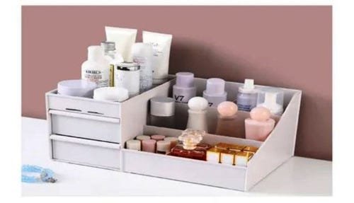 Organizador Prático Cosméticos Maquiagem Home Office Pincéis - 8