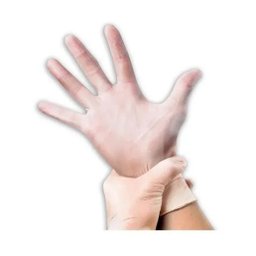 Luva Vinil Descartável Mais Elástica com Pó 100U PM G Vabene - 3