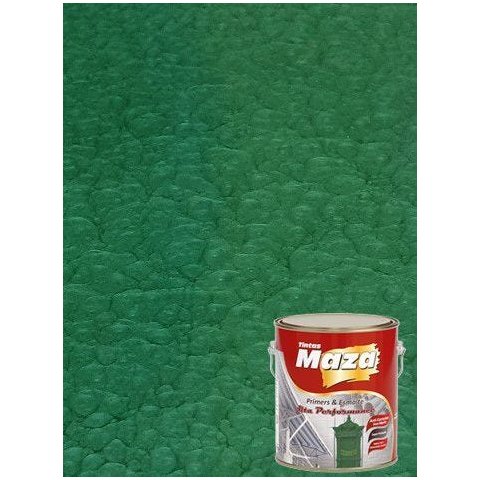 Tinta Esmalte Martelado Maza - 900 ML - Verde Brasil