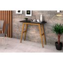 Ver imagem 1 de Aparador / Mesa de Estudo Dubai Preto Tampo Mdf 25mm Maciço