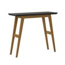 Ver imagem 3 de Aparador / Mesa de Estudo Dubai Preto Tampo Mdf 25mm Maciço