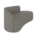 Ver imagem 7 de Sofá 3 Lugares Orgânico 180cm Morgan e 2 Poltronas Lua Suede Grafite D03 - D'Rossi