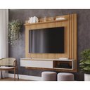 Ver imagem 2 de Painel para Tv até 60 Polegadas 100% Mdf Panamá Plus com 1 Porta e Nicho Permóbili Nature/off White