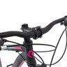 Bicicleta Bike Aro 29 Rava Pressure 21V Mtb Freio Disco - Preta/Pink/Azul - 17 " - 3