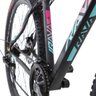 Bicicleta Bike Aro 29 Rava Pressure 21V Mtb Freio Disco - Preta/Pink/Azul - 17 " - 4