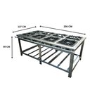Ver imagem 4 de Fogão Industrial de Centro 8 Bocas 4 Duplas Cefaz Linha Gold Baixa Pressão Inox C-I430-Cfzg-167