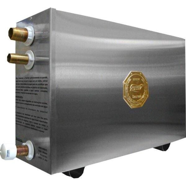 Sauna Vapor Elétrica 6kw Inox 220v Bif Digital Impercap - 1