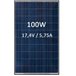 Painel Solar Fotovoltaico 100W - Resun RSM-100P - 1