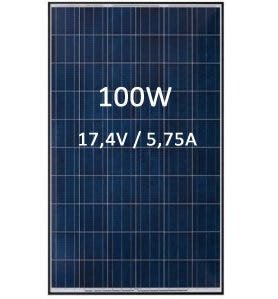 Painel Solar Fotovoltaico 100W - Resun RSM-100P - 2Un - 2