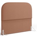 Ver imagem 2 de Cabeceira Cama Box King 195cm Orgânica Lanna W01 Linho Rosê - Lyam Decor