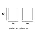 Ver imagem 2 de Arandela Germany Frankfurt G9 Bivolt Branco Fosco