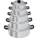 Ver imagem 1 de Jogo De Panelas Caçarola Alumínio Brisa 5 Peças